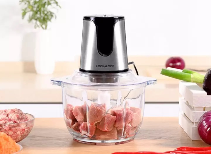 Máy Xay Thịt 2 Lưỡi Dao Kép Lock&Lock EJM171 (2L) - Hàng Chính Hãng