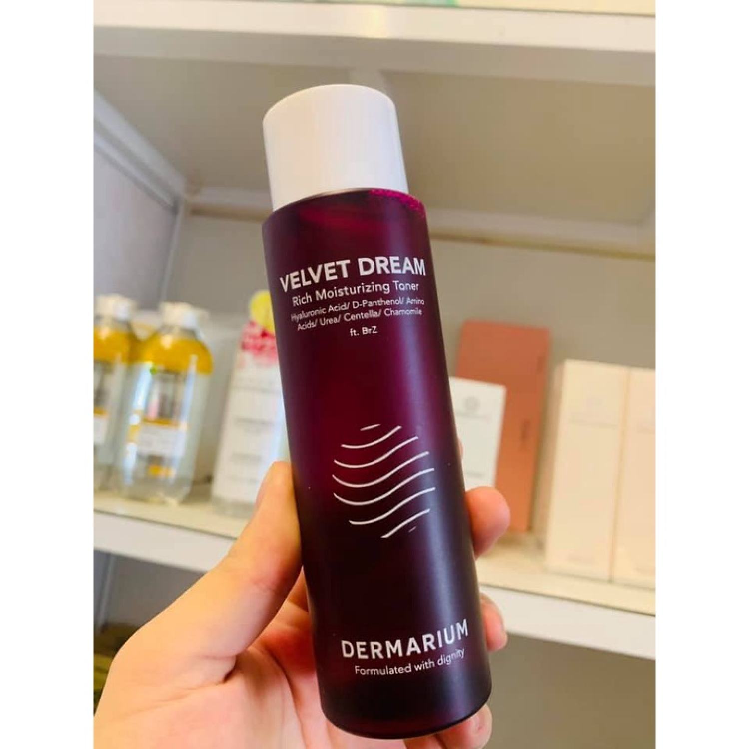 DERMARIUM - VELVET DREAM - TONER CẤP ẨM SÂU