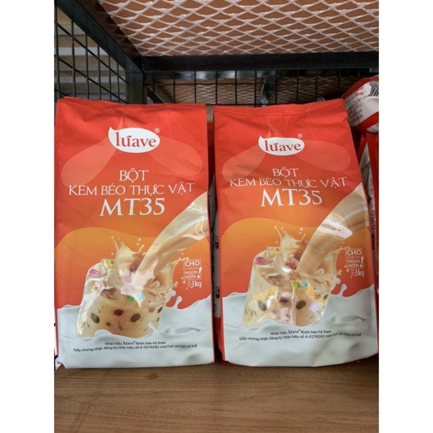 Bột Kem Béo Pha Trà Sữa Luave MT35-1Kg