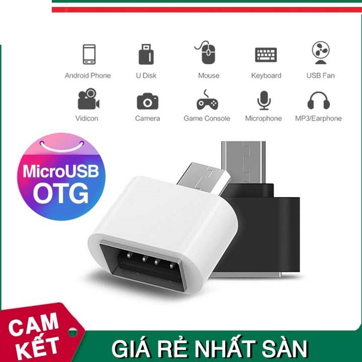 Đầu chuyển OTG USB sang Micro USB (Android)