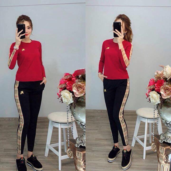 [HCM]SET BỘ THU ĐÔNG DÀI TAY PHỐI SỌC DỄ THƯƠNG