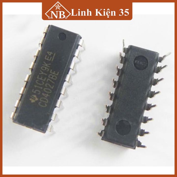 IC CD4027BE DIP16 16 chân cắm