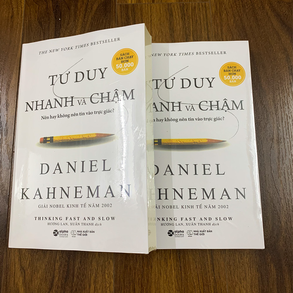 Sách Tư Duy Nhanh Và Chậm (Tái Bản 2021) + Tặng Bookmark
