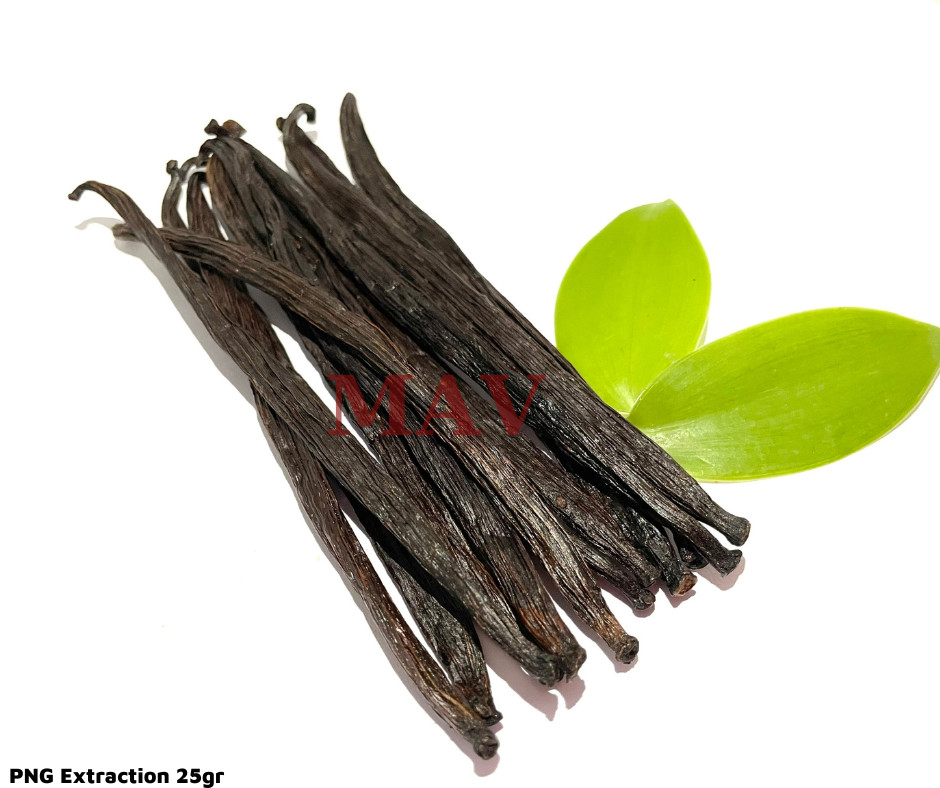 Quả Vanilla Papua New Guinea Thường (SET 25 GRAMS)