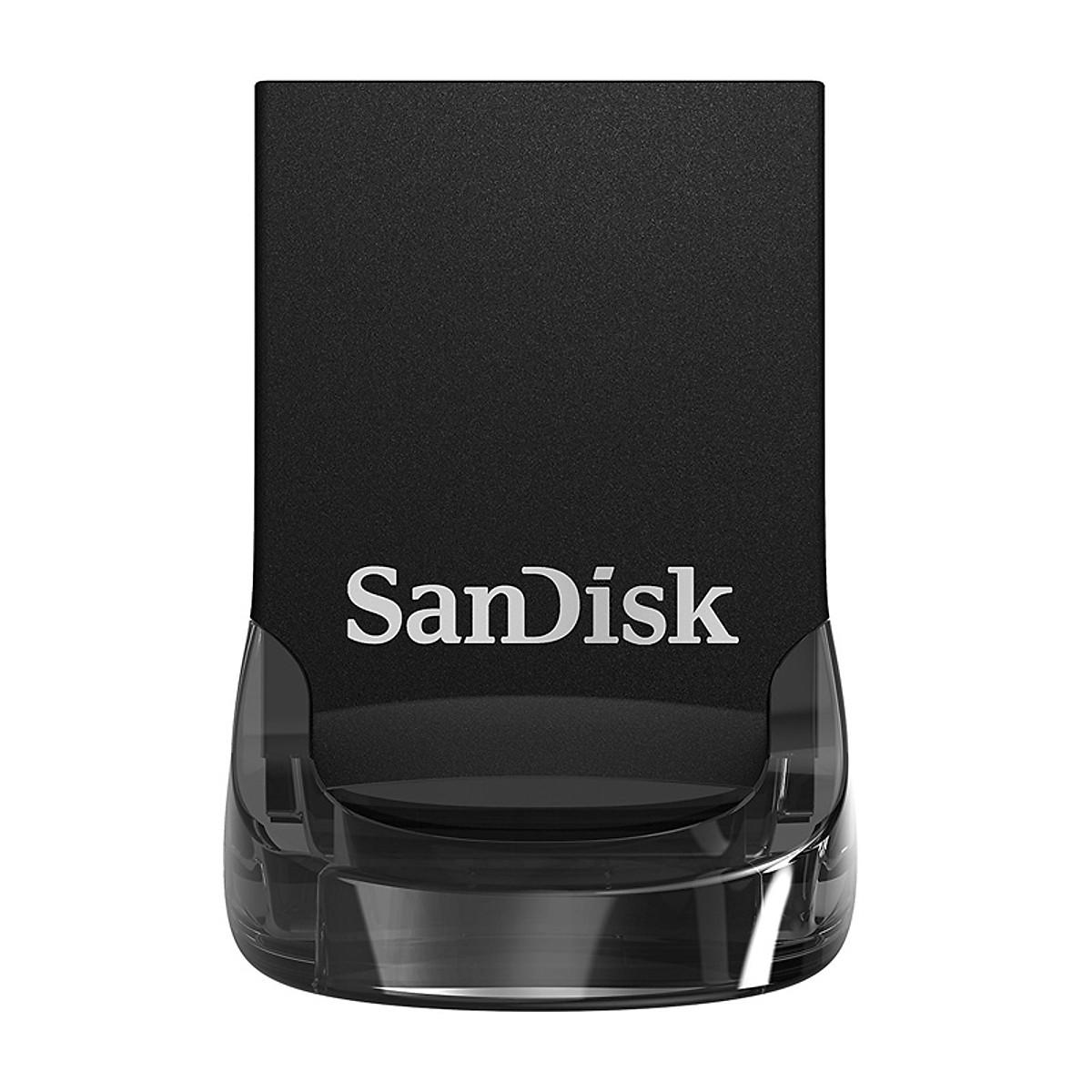 Usb 3.1 16GB Sandisk CZ430 Ultra Fit (Màu Đen) Chính Hãng