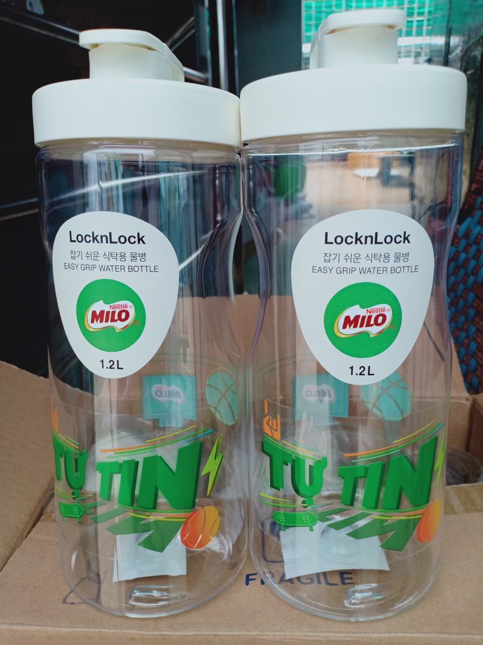 [HCM]Combo 2 bình đựng nước lock & lock 1.2l