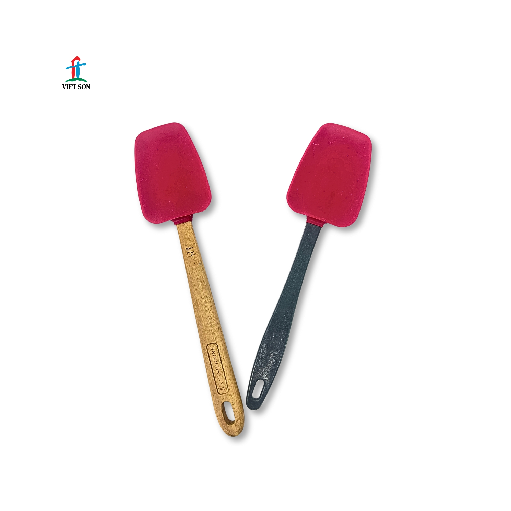 Phới Muỗng Silicon Việt Son làm Bánh, Dụng Cụ Bếp Đa Năng