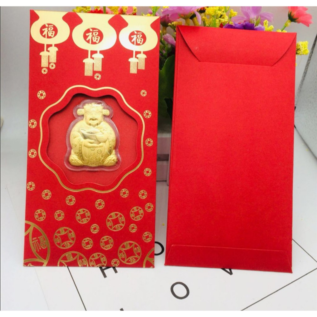 Combo 10 bao lì xì thần tài may mắn