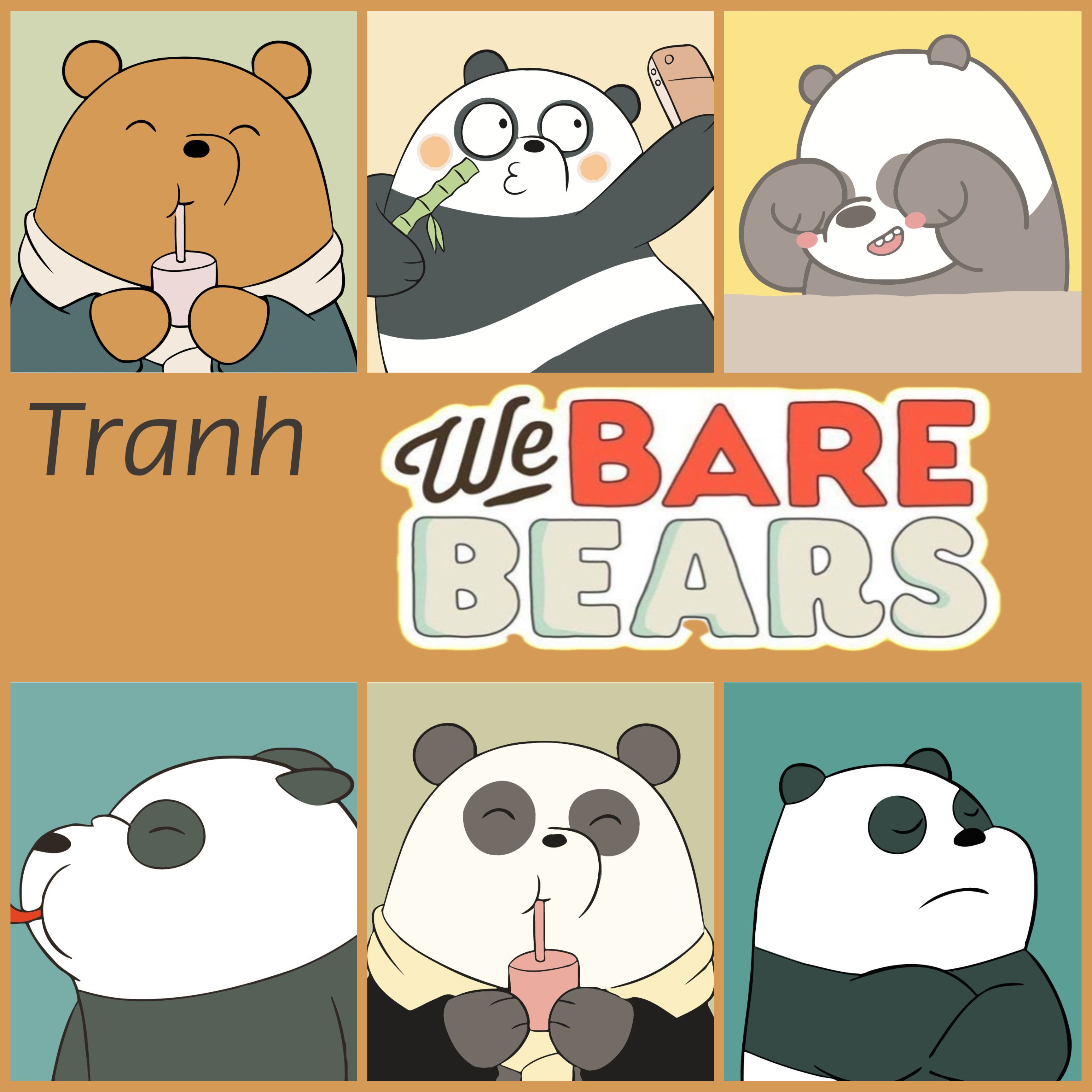 Chi tiết với hơn 93 we bare bears hình nền máy tính mới nhất  Tin học Đông  Hòa