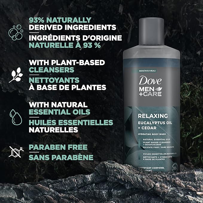 Sữa tắm dành cho nam Dove Men+care 532ml-Reinvigorating/Relaxing