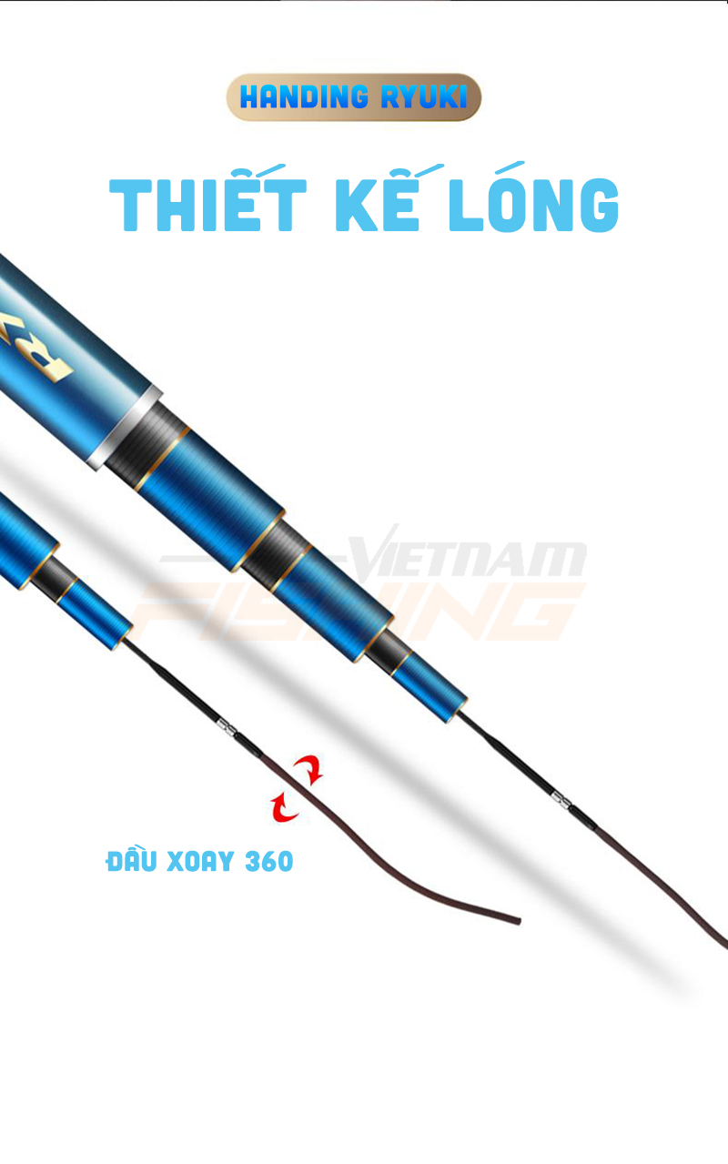 Cần tay Hanidng Ryuki 6H - model 2020