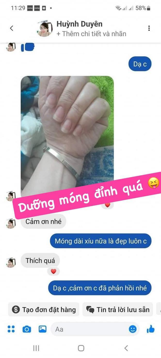Dưỡng móng Độc Quyền - dưỡng dài móng, giúp móng chắc khỏe