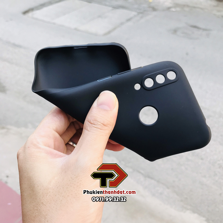 Ốp lưng Vsmart Active 3/ Vsmart Joy 3, Vsmart Bee 3 silicone dẻo màu đen bảo vệ camera