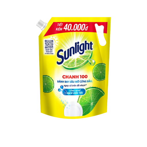Nước rửa chén Sunlight Chanh100 (3.5kg)