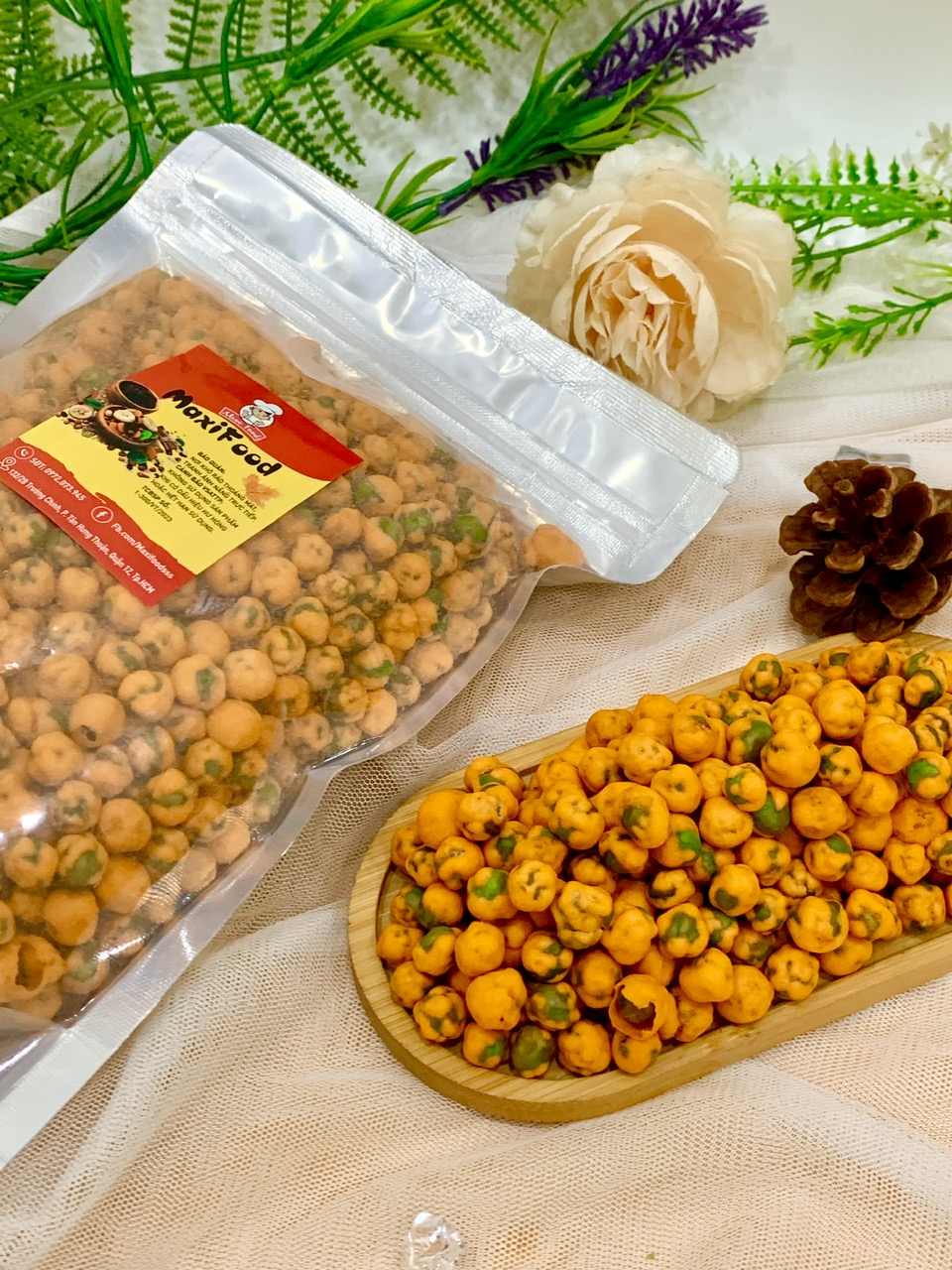 Đậu Hà Lan Phô Mai 500G - Maxifood