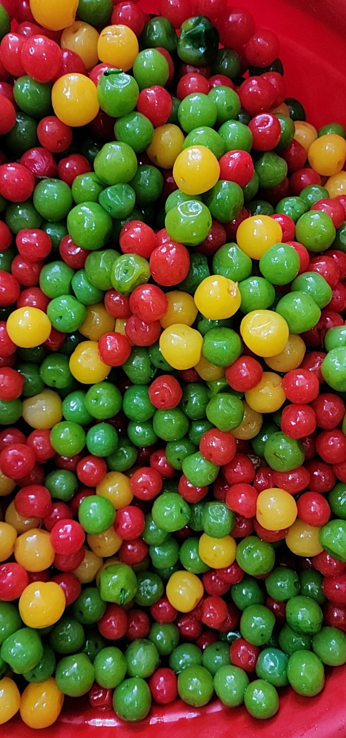 Mứt Trái lý ( mix 3 màu) 1GÓI 1KG