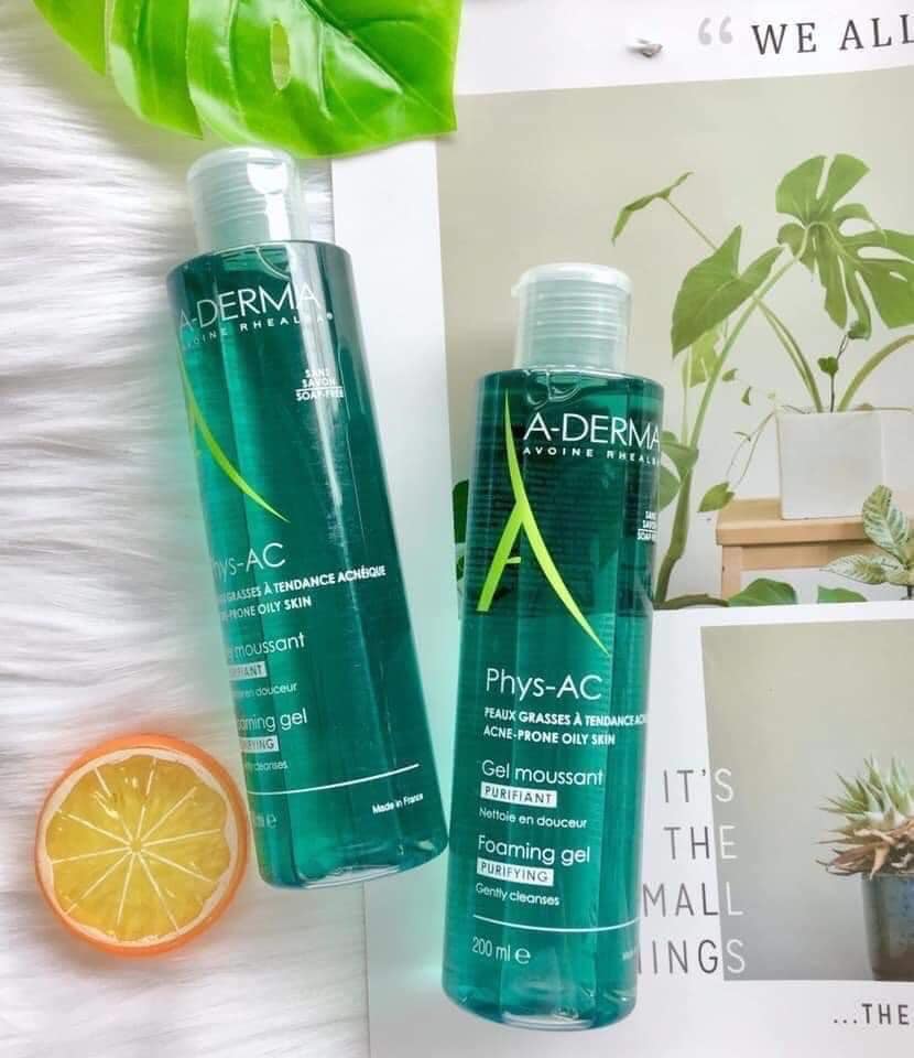 Sữa rửa mặt ADERMA SỮA RỬA MẶT DÀNH CHO DA NHỜN MỤN