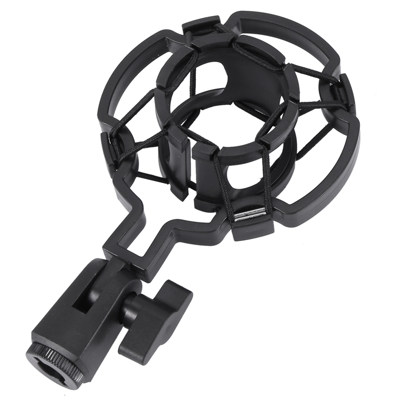 Universal Professional Condenser Microphone Mic Shock Mount Holder Studio Recording Bracket For Large Diaphram Mic Clip