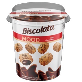 Bánh quy nhân Socola Biscolata Mood 115g