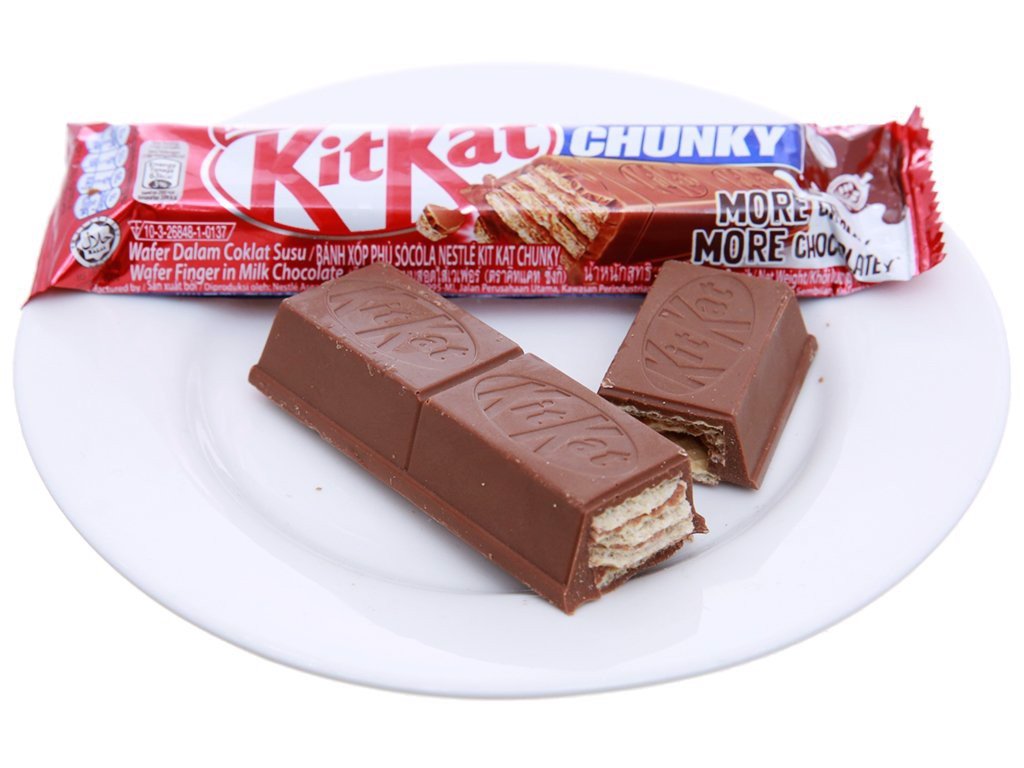 [HCM]( 38gx24 thanh) KitKat chunky thanh 38g nesle,socola date 2025