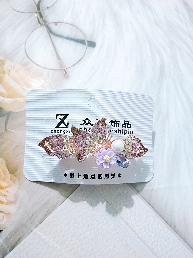[HCM]KẸP TÓC ĐÍNH ĐÁ LẤP LÁNH 02(KẸP NỬA TÓC)