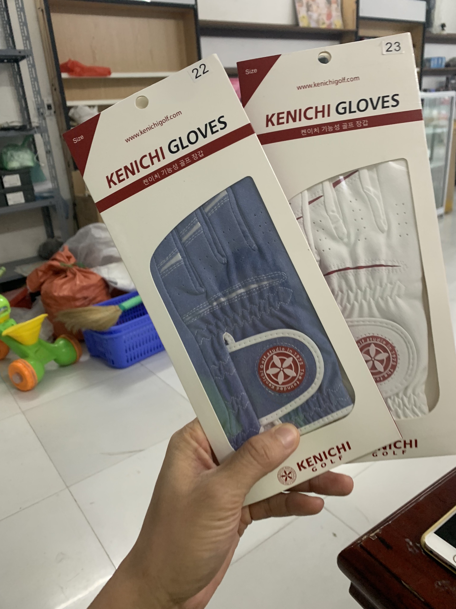 Găng tay golf kenichi hàn quốc.