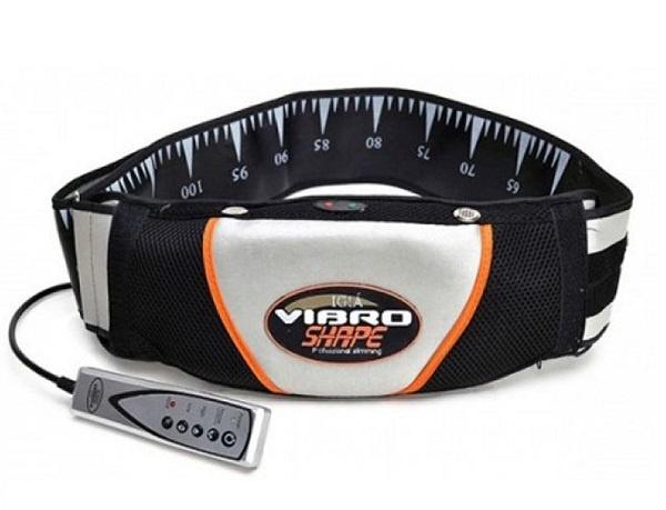 [HCM]Đai Massage Giảm Mỡ Bụng Vibro Shape quấn nóng