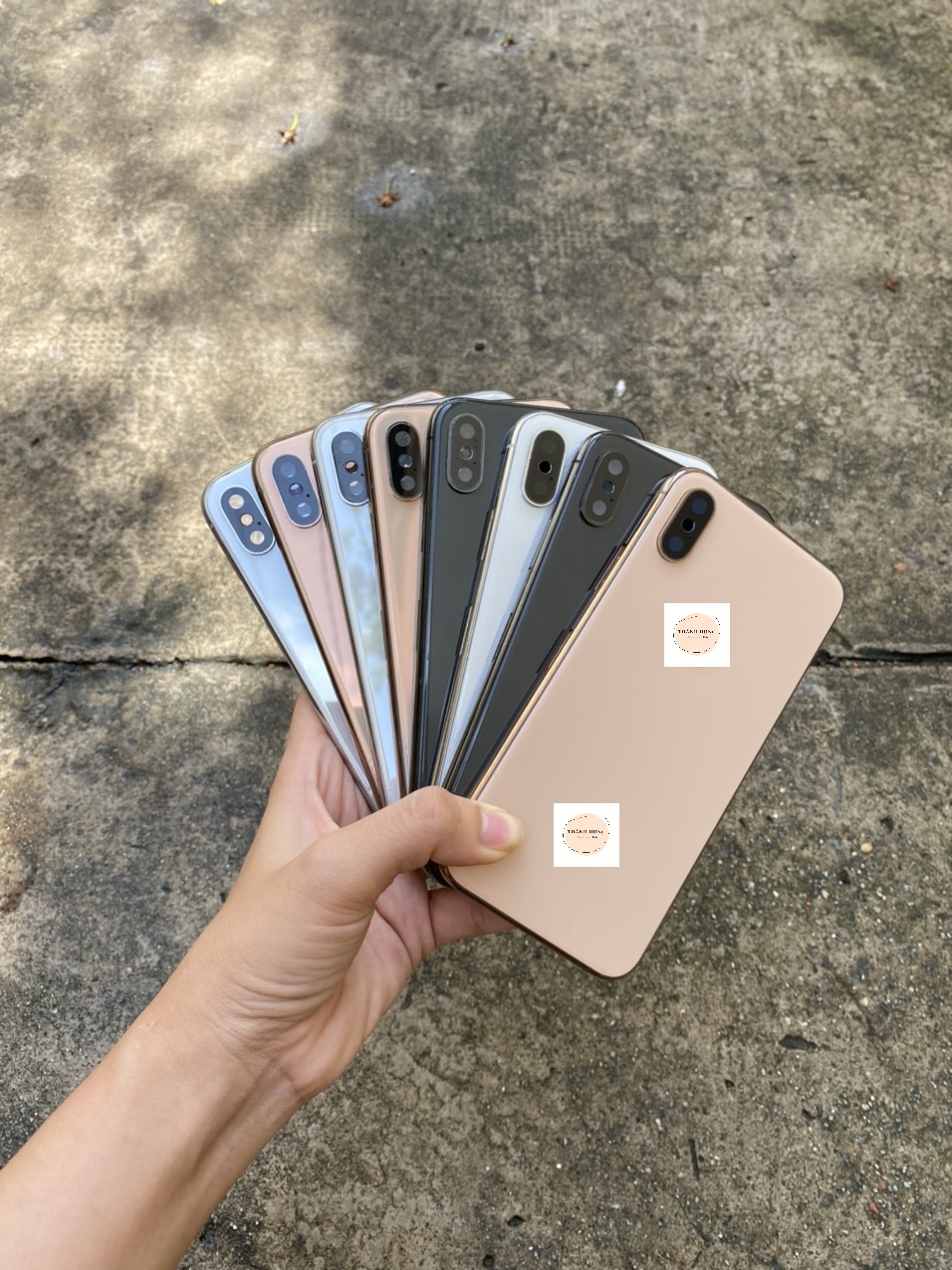 Vỏ sườn zin tháo máy dành cho X và XS