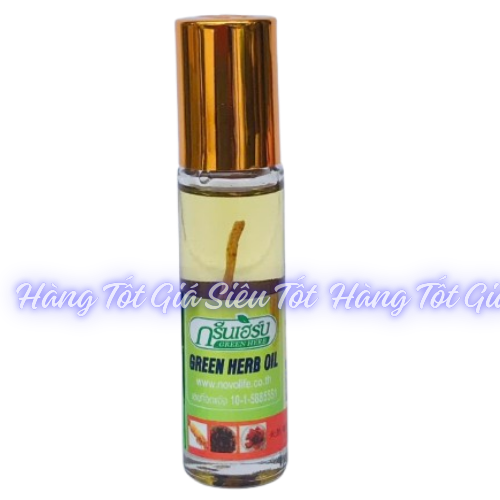 Dầu Sâm Green Herb Oil 8ml Dạng Lăn