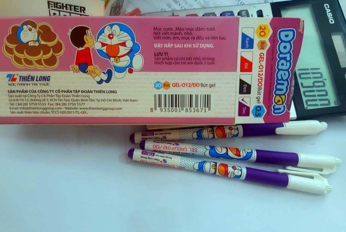 Bút Gel Thiên Long Doraemon GEL-012/DO