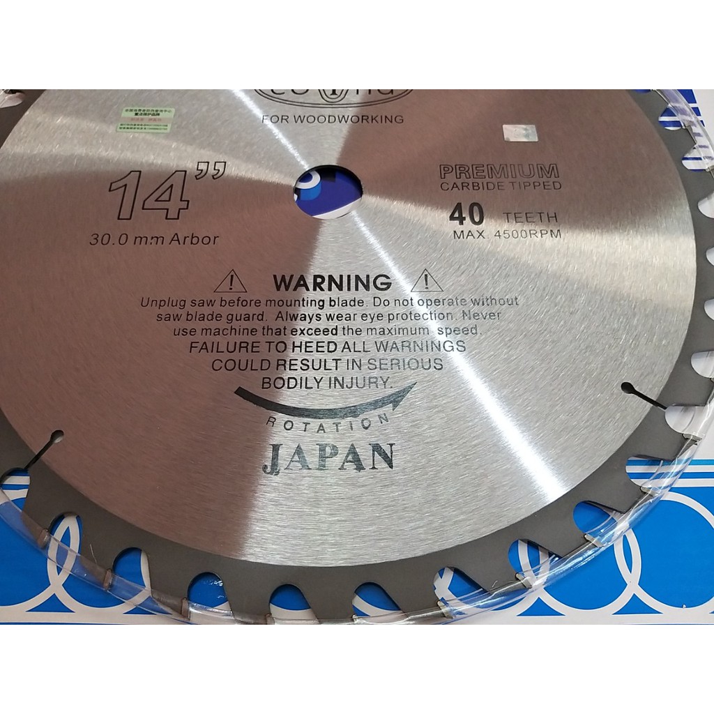 LƯỠI CƯA GỖ COVINA350-40 răng