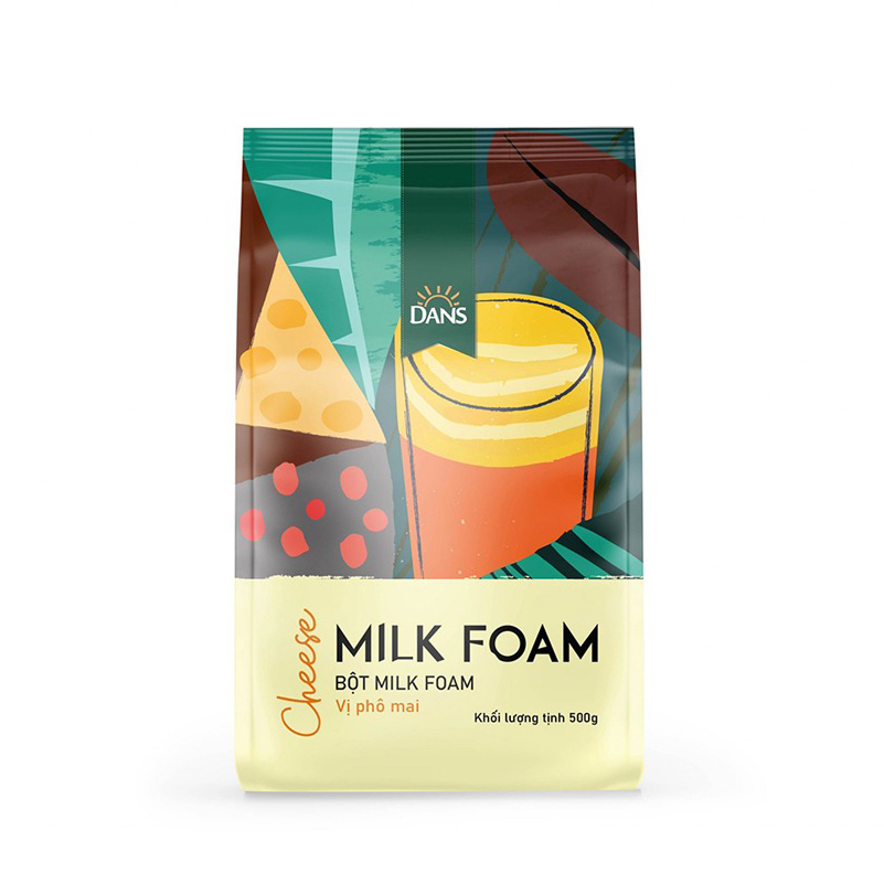 Bột Milk Foam Dans gói 500g