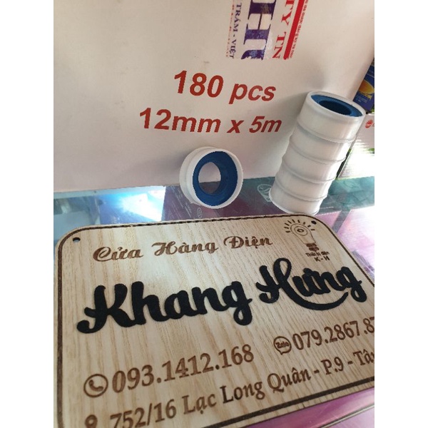 Cao su non, băng keo lụa quấn ống nước