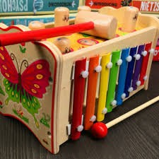 Bộ Đập Chuột Gỗ Kèm Đàn 8 Thanh