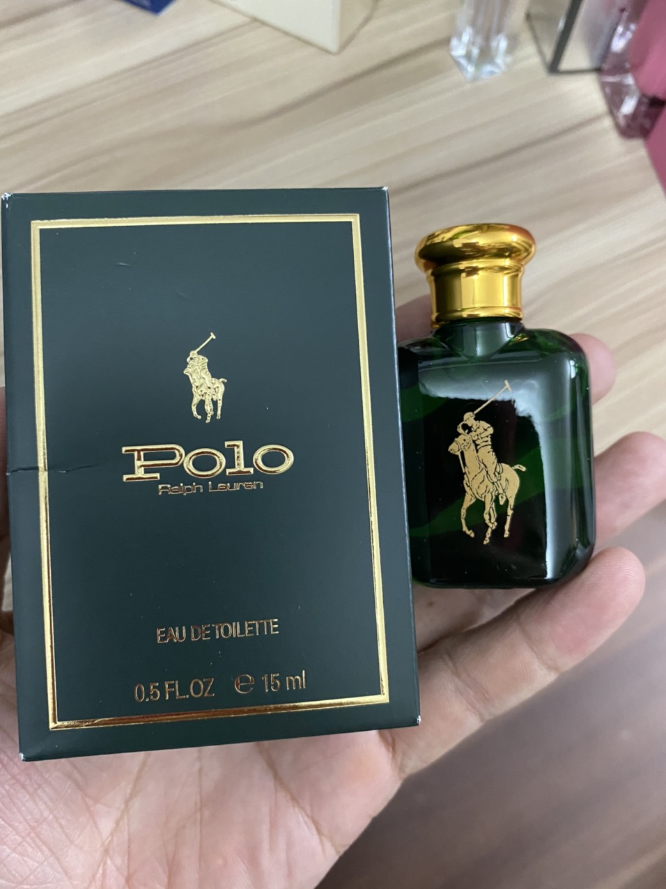 Nước Hoa Nam Polo Ralph Lauren Tradition Eau De Toilette 15ml (Xanh lá) |  