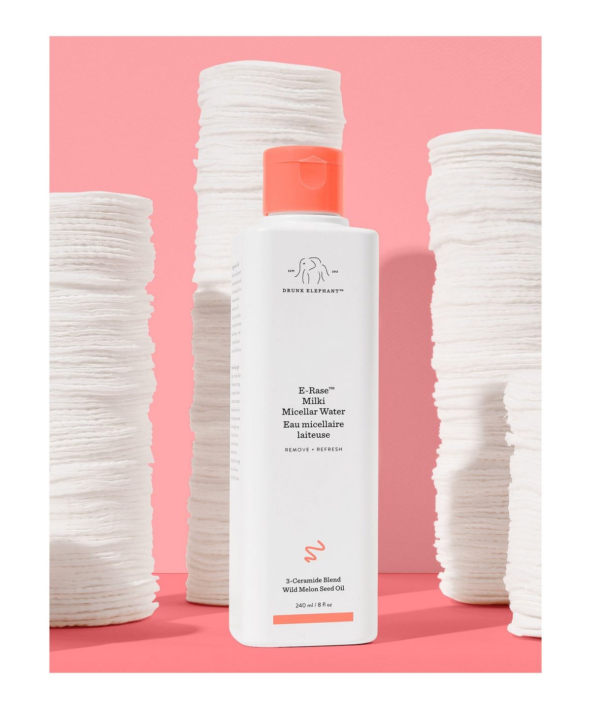 Nước tẩy trang dạng sữa drunk elephant e-rase milki micellar water 240ml chính hãng