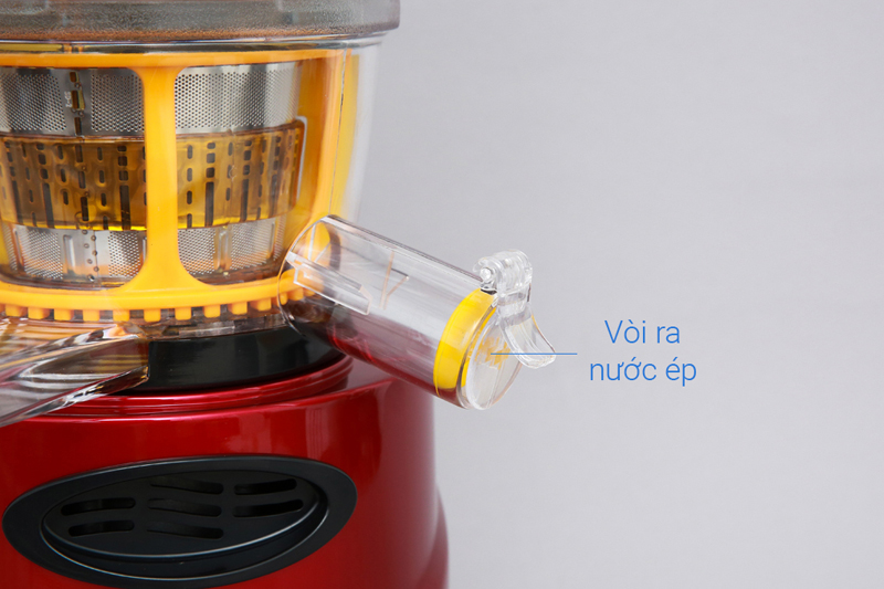 Máy ép chậm trái cây Mishio MK60 150W - Màu đỏ