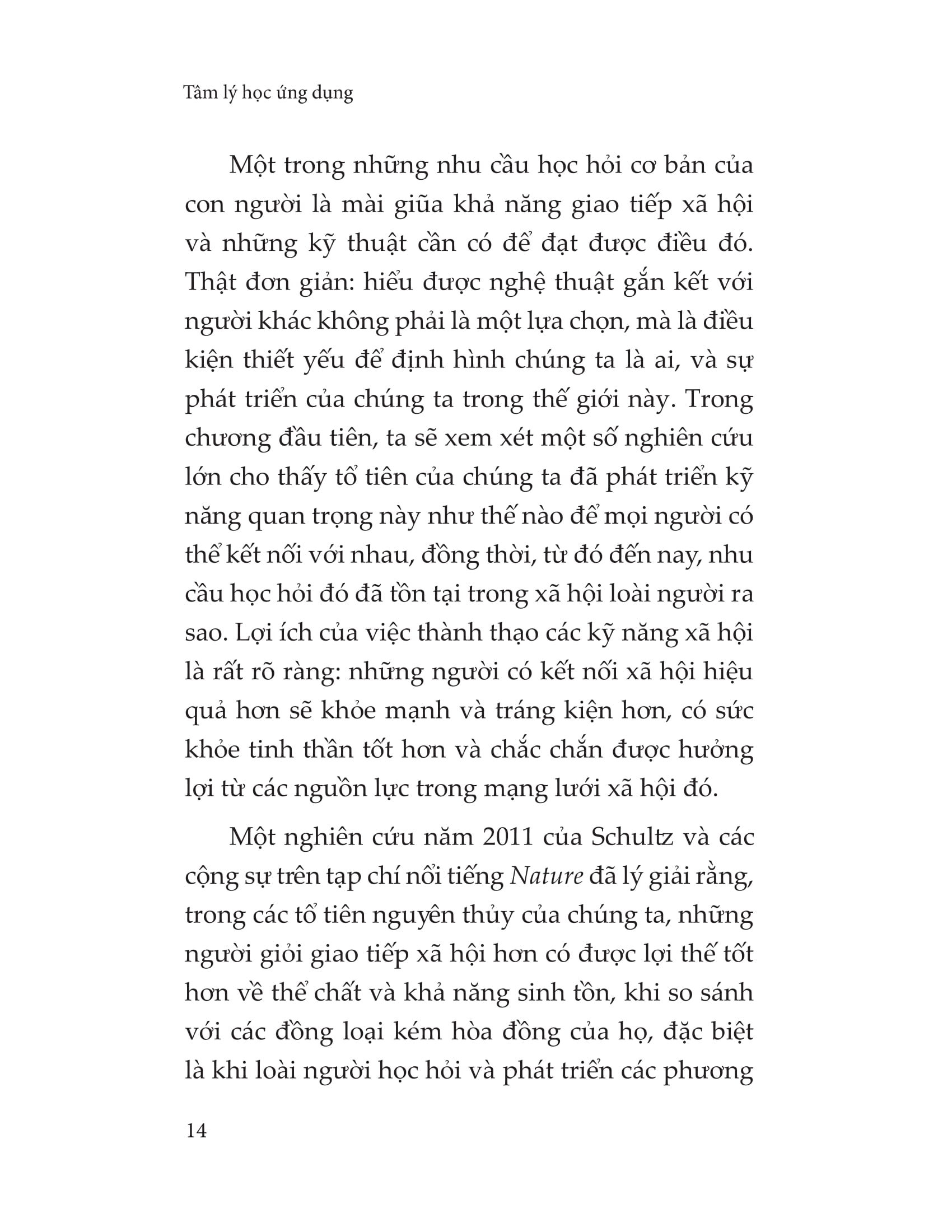 Sách Fahasa - Tâm Lý Học Ứng Dụng