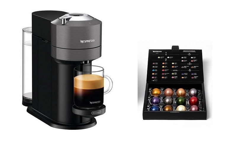 [Trả góp 0%]Máy pha cà phê viên nén Delonghi ENV120.GY Nespresso Vertuo Next Basic