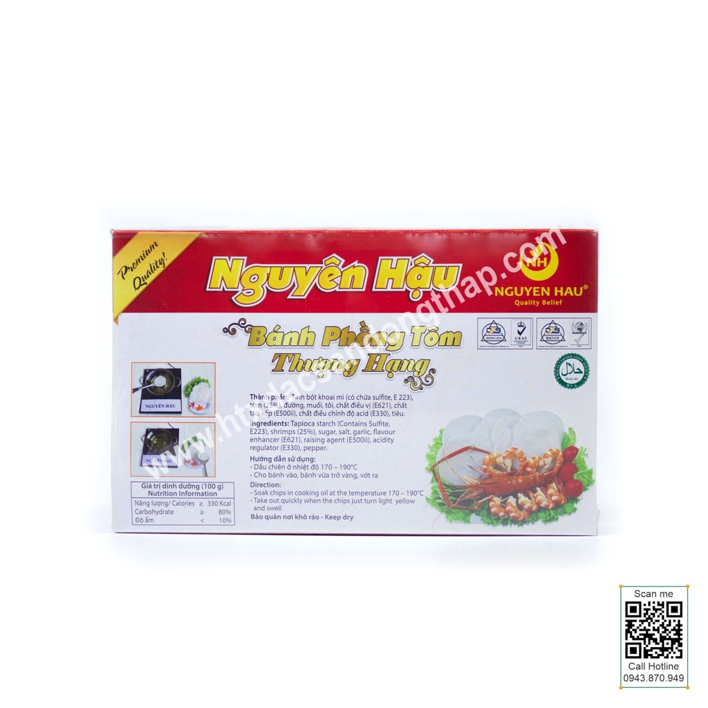 BÁNH PHỒNG TÔM THƯỢNG HẠNG