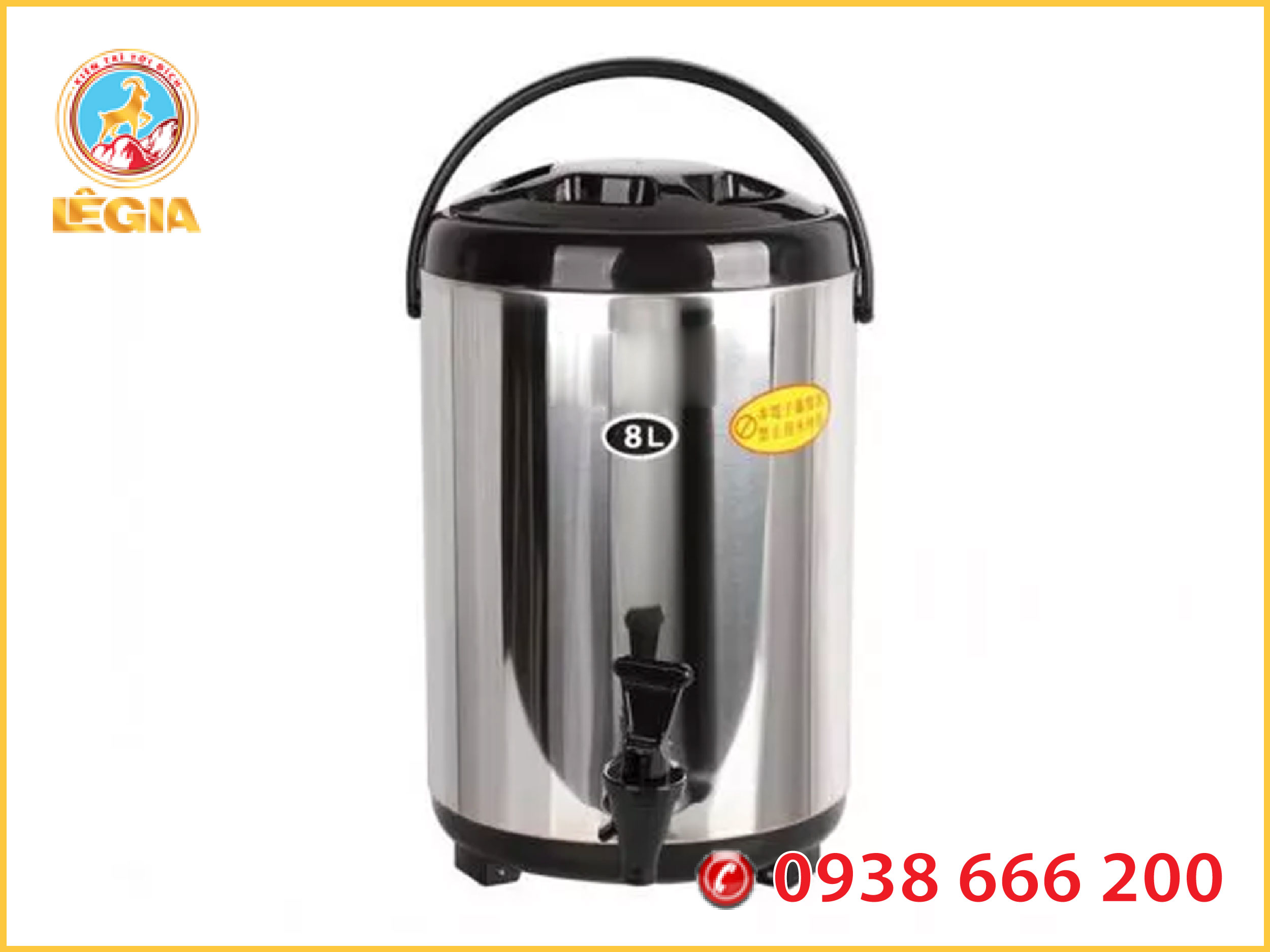 Bình ủ giữ nhiệt trà 8l