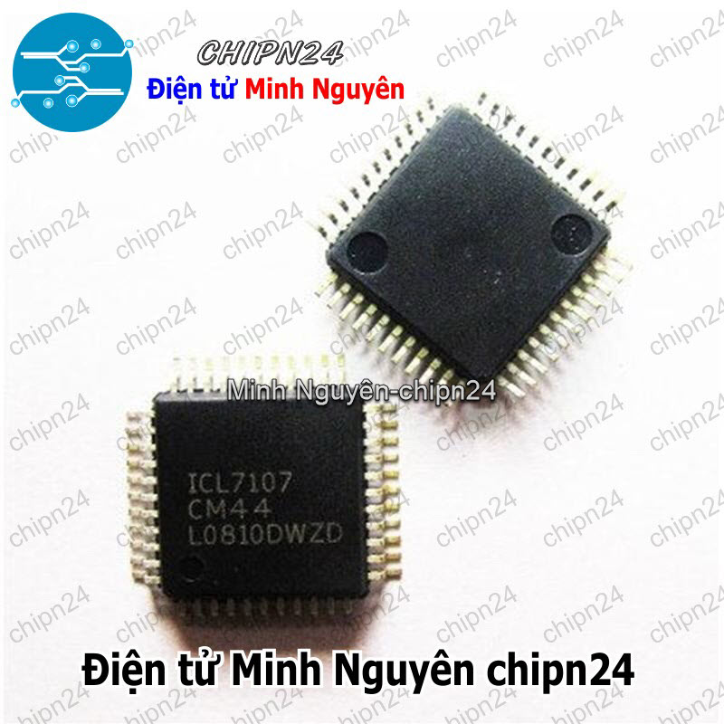 [1 con] (SOP) IC Dán ICL7107 QFP-44 (SMD) (ICL7107CM44 7107) - HH002208