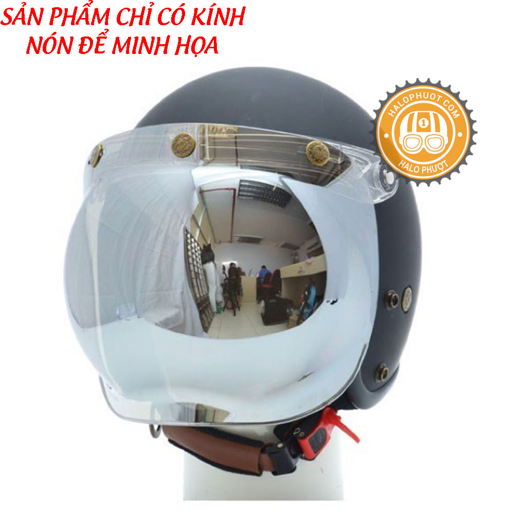 Kính Bubble Bulldog Chính Hãng (gắn nón 3/4)