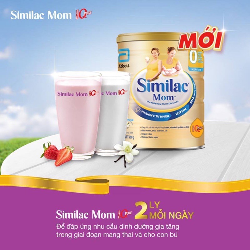 Sữa Similac Mom IQ Plus hương vani 400g