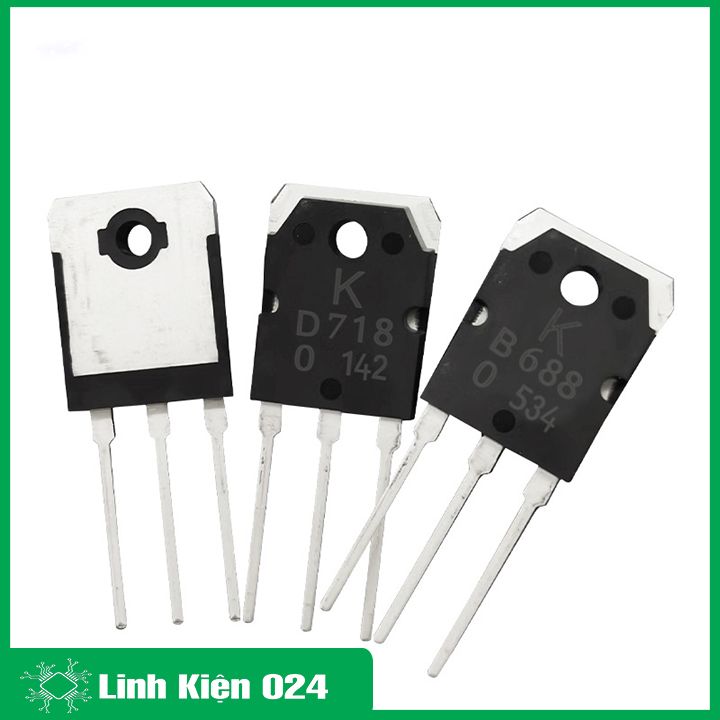 Combo 4 con Transistor D718 và B688 ( mỗi loại hai con )