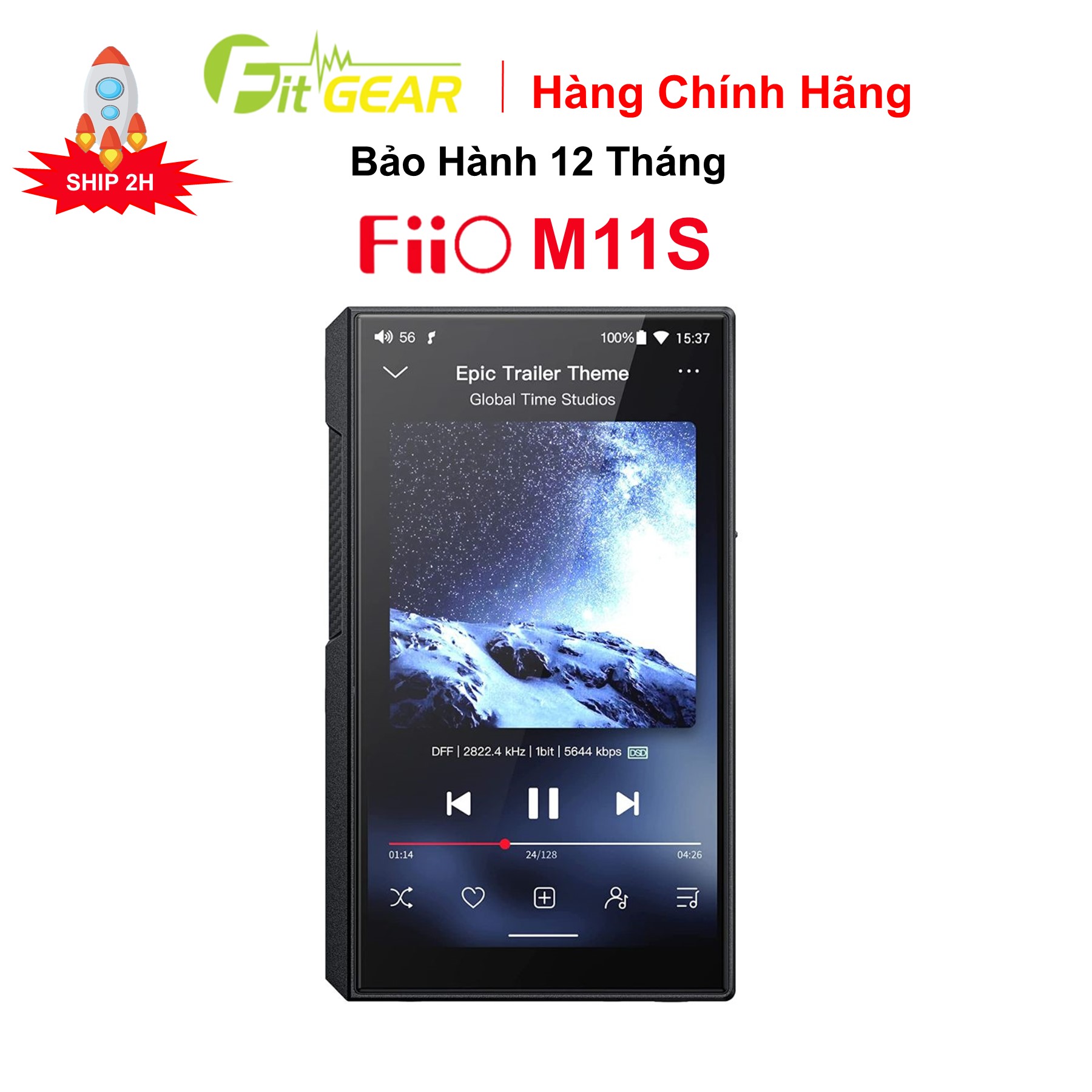 Máy nghe nhạc fiio m11s chính hãng