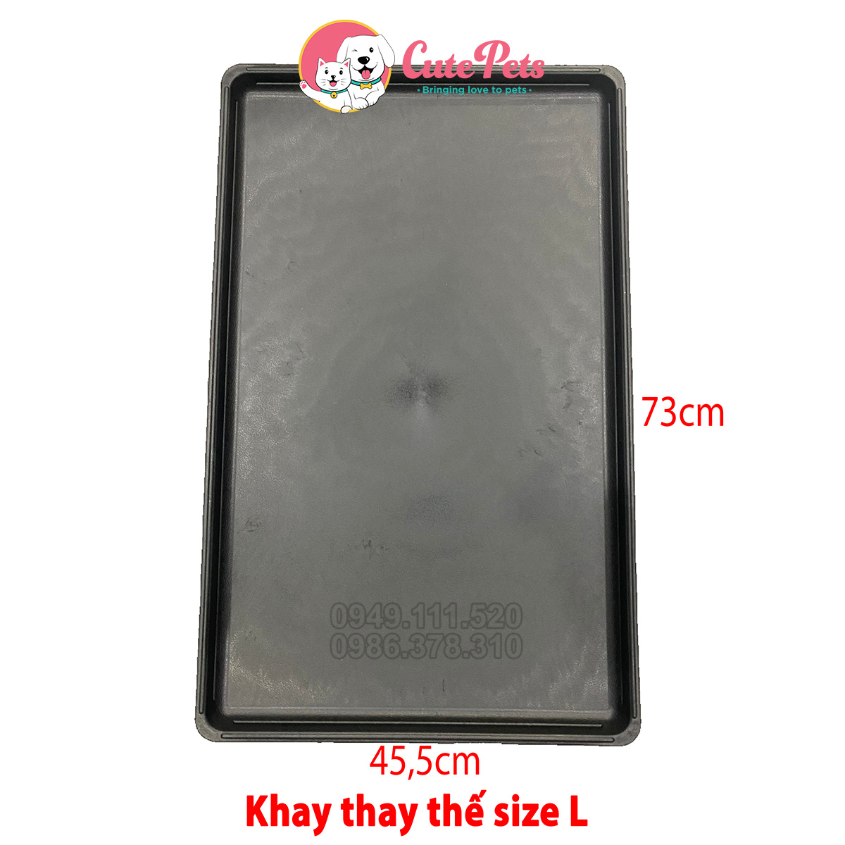 Plastic tray replacement cage powder coating-cutepets