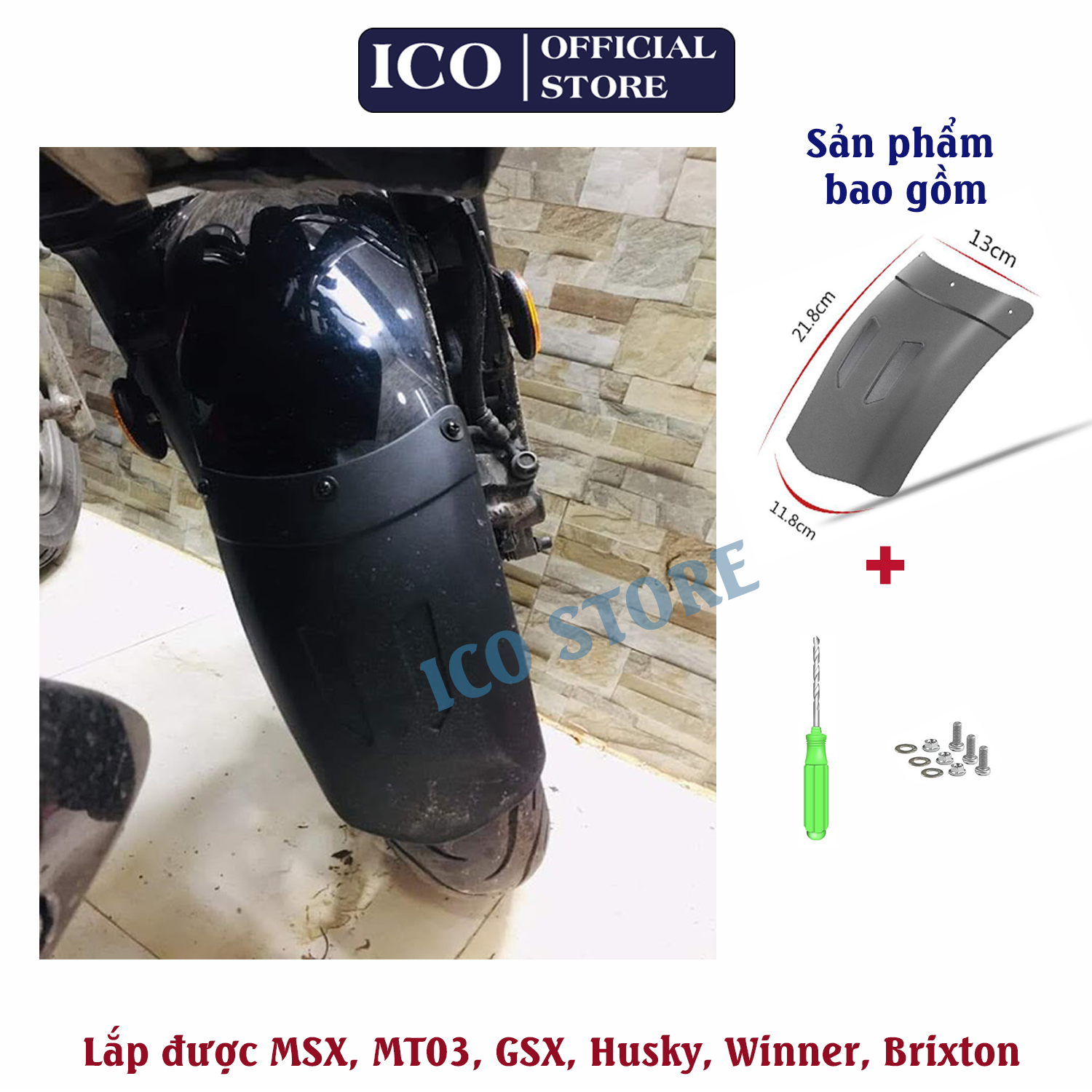 [HCM]Dè chắn bùn trước BRIXTON