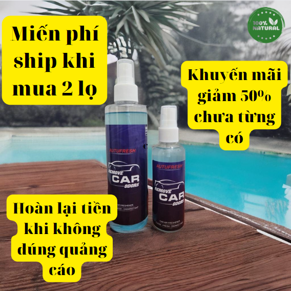 Xịt khử mùi oto Autufresh