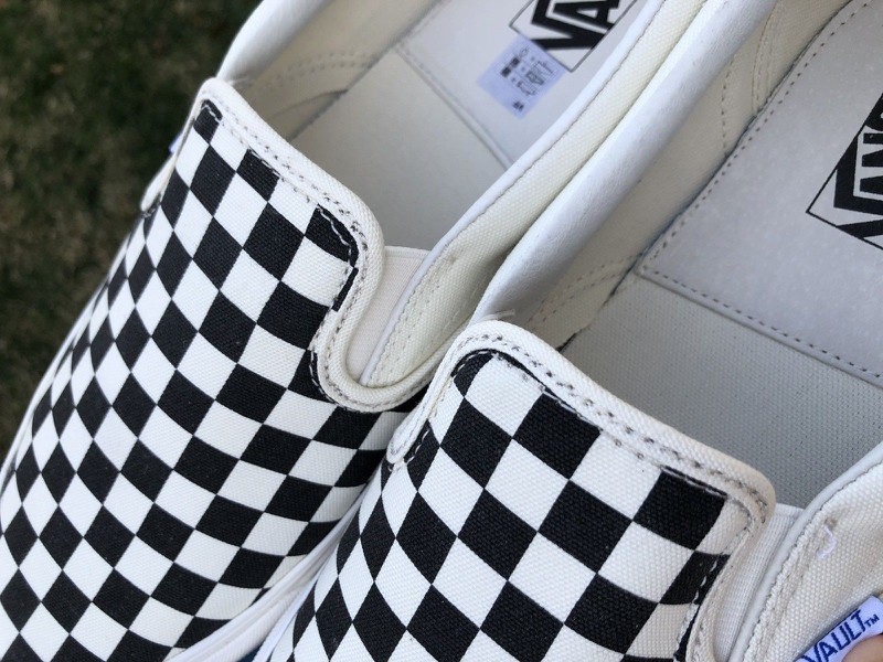 Giày Sneaker Vans Vault lười caro checkboard ( Vans Vault checkboard )